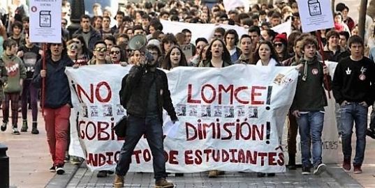  В Испании прошла всеобщая забастовка против реформы образования