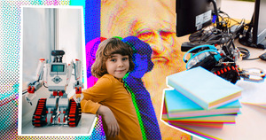 Рободефиле, лазерная пирография и 3D-работы да Винчи: чем заинтересовать современных школьников